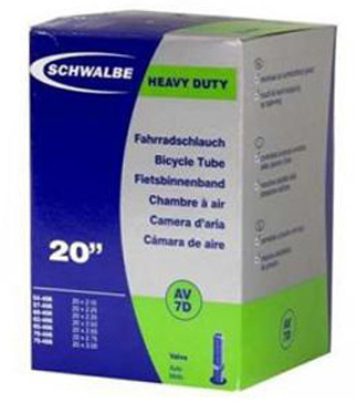 Камера 20 "(28 / 37x438 / 451) AV 40мм Schwalbe AV7A OEM AGV фото 