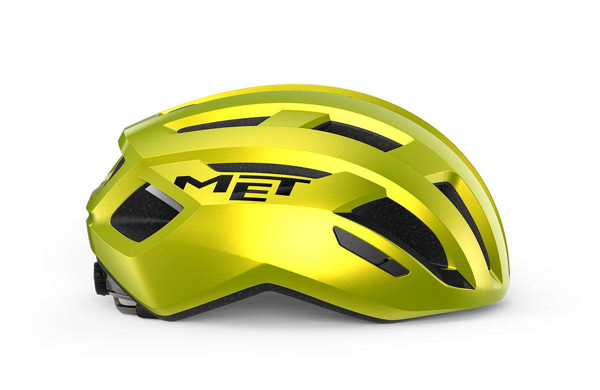 Шлем Met VINCI MIPS CE размер L (58-61), lime yellow metallic/glossy, желтый металлик глянцевый фото 2