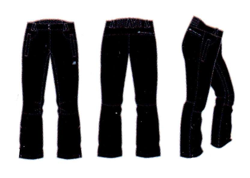 Горнолыжные штаны жен. ALPINE PRO Terenzio,  черный, размер XL фото 1