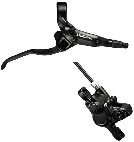 Гальмо гідравлічне дискове Shimano MT355, переднє (ліва ручка, каліпер, гідролінія 800 мм) (OEM, без упаковки) фото 