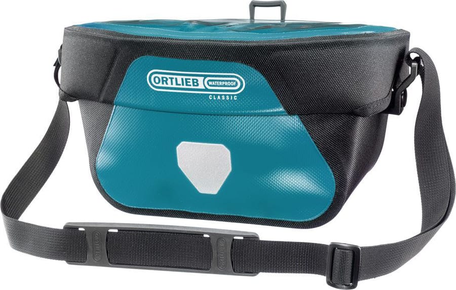 Гермосумка велосипедна Ortlieb Ultimate Six Classic petrol-black, 5 л фото 