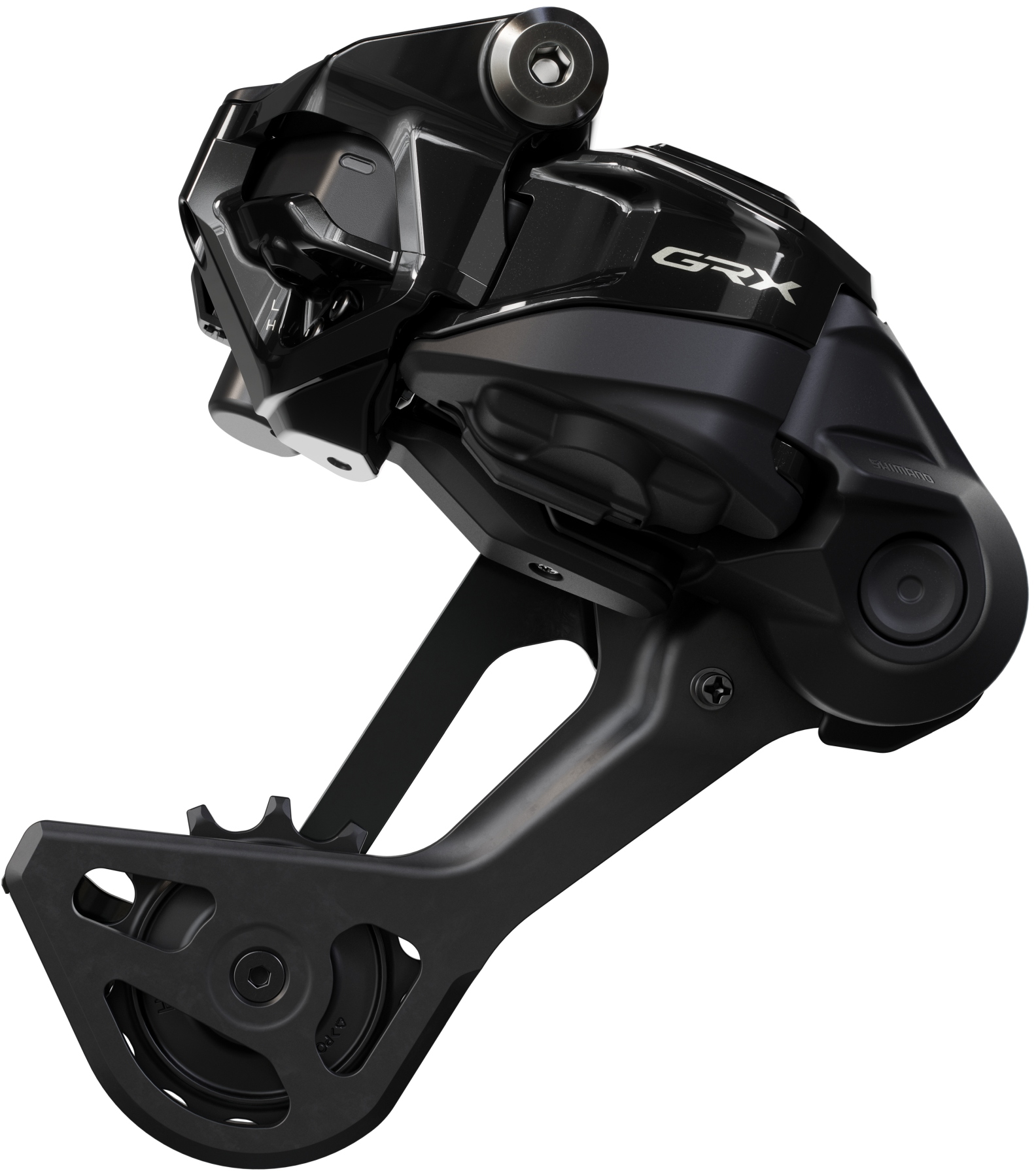Переключатель задн. Shimano RD-RX827-SGS Di2 GRX SHADOW+, 1х12-ск., длинная лапка фото 