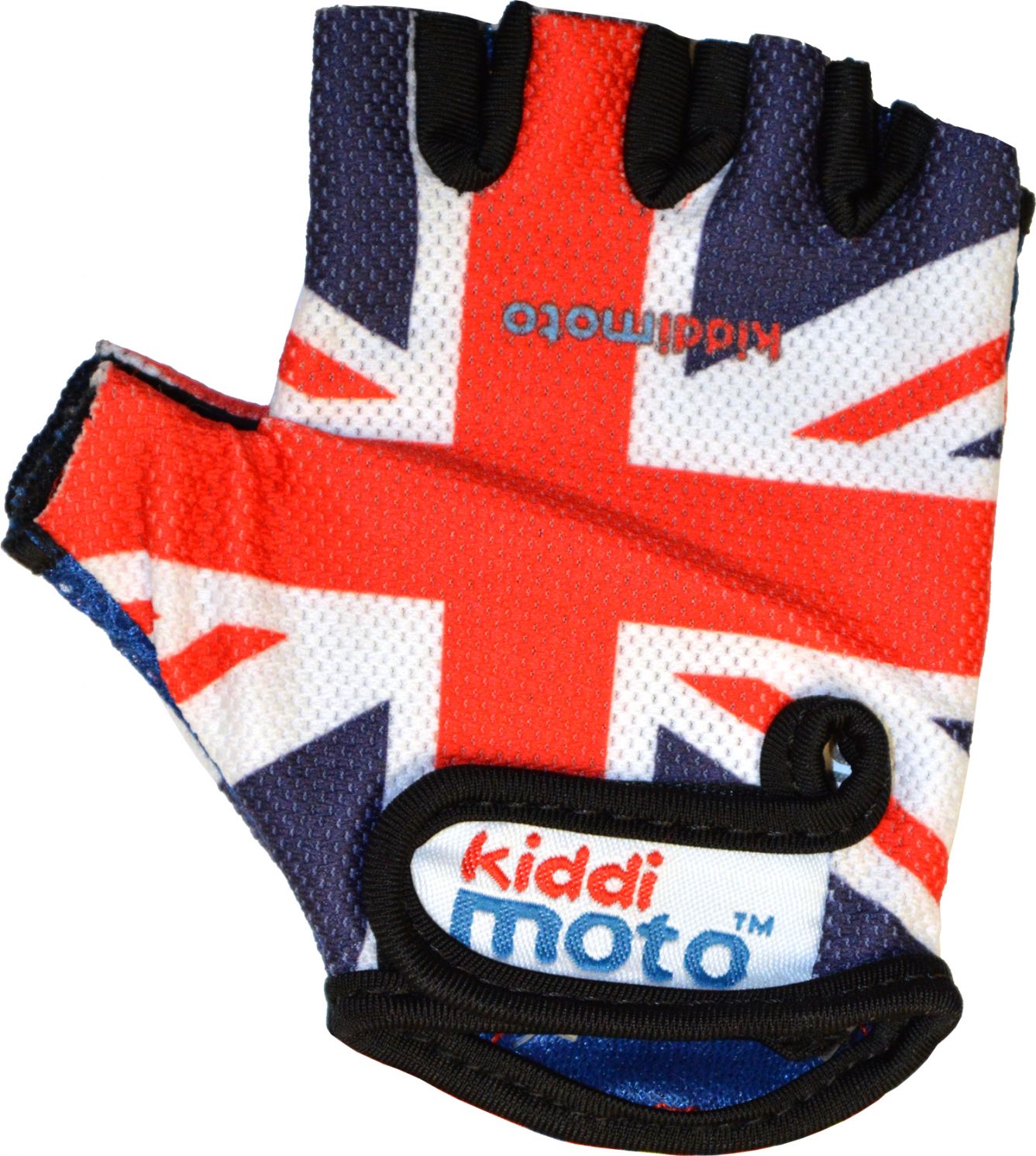 Перчатки детские Kiddimoto британский флаг, размер М на возраст 4-7 лет