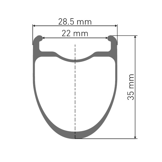 Колесо пер.. 28" DT Swiss ERC 1100 DICUT DB 700C CL 35, 24 отв., вісь 12х100, безкамерне, Center Lock фото 4