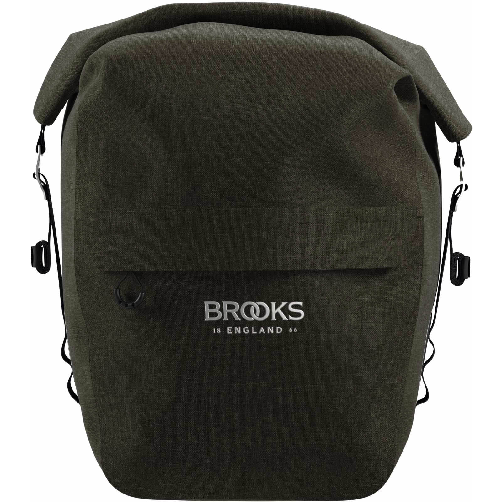 Сумка на багажник Brooks SCAPE Pannier Large Mud Green фото 2