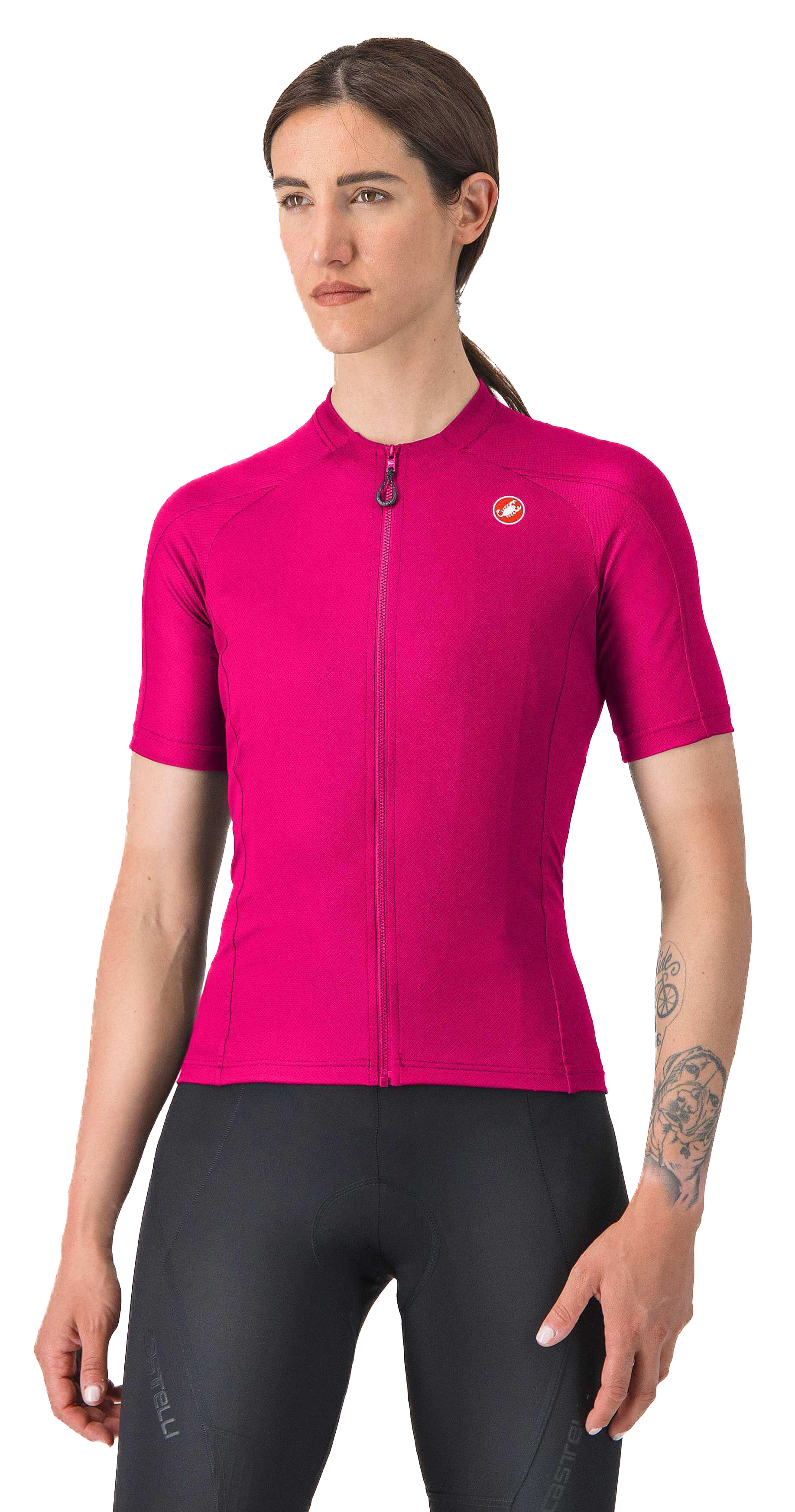 Джерси Castelli Libera 2 кор рукав женское bright rose XS фото 