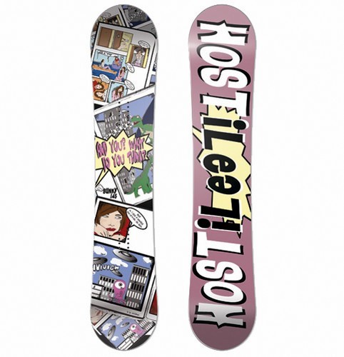 Сноуборд HOSTILE Bunny 140cm SW фото 