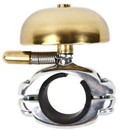 Звонок Electra с креплением на руль Brass Dome фото 1