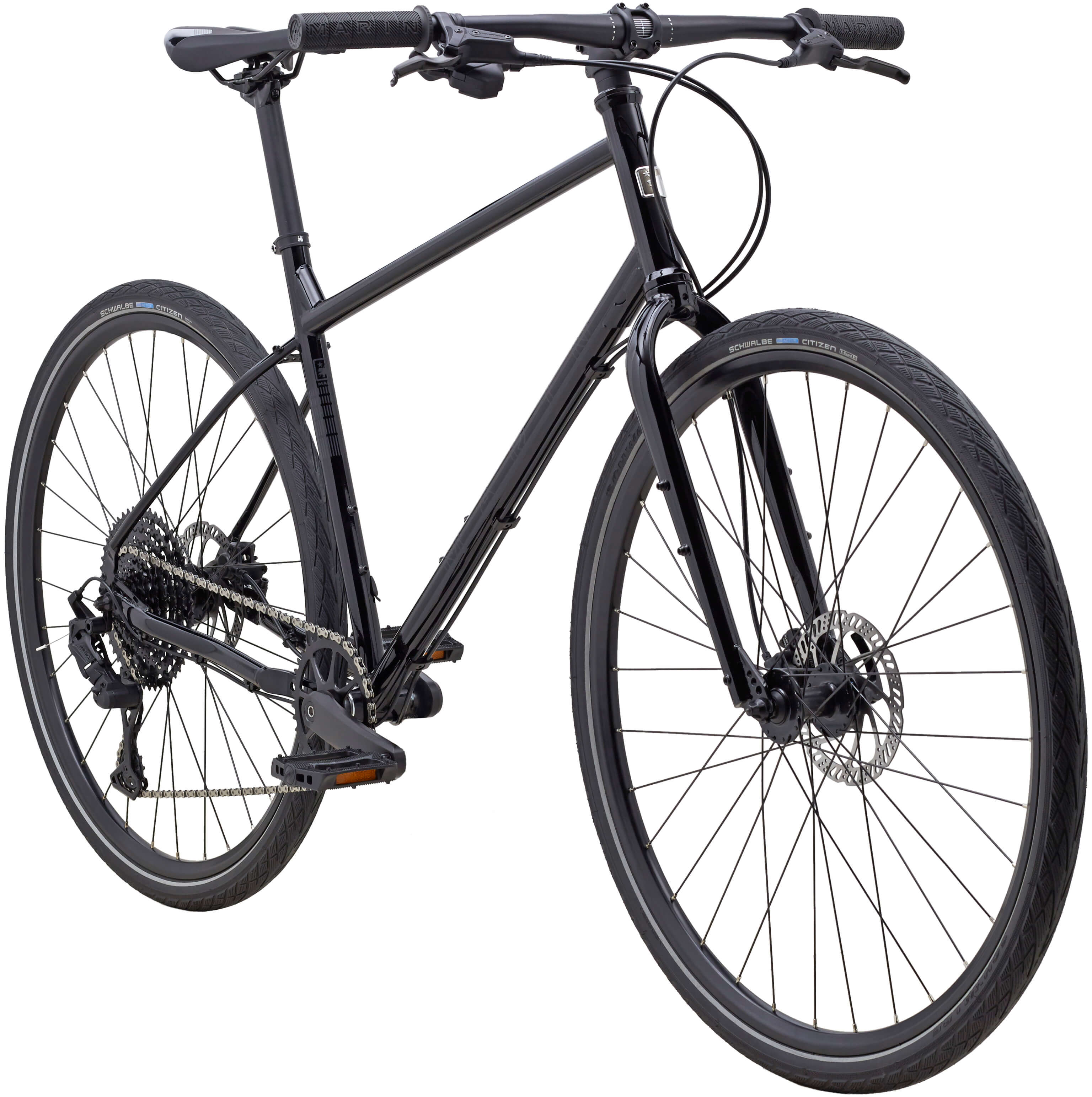 Велосипед 28" Marin MUIRWOODS рама - XL 2024 Black фото 2