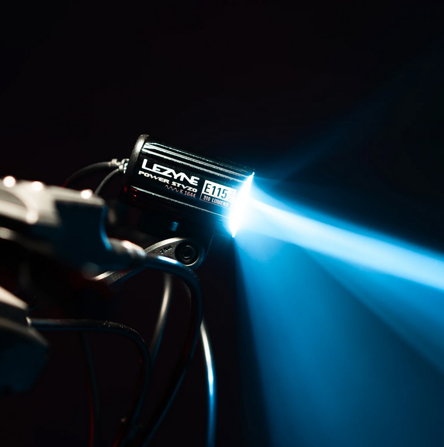 Фара передня для електровелосипеда Lezyne EBIKE POWER STVZO PRO E115 SWITCH, 310 Лм, чорна фото 5