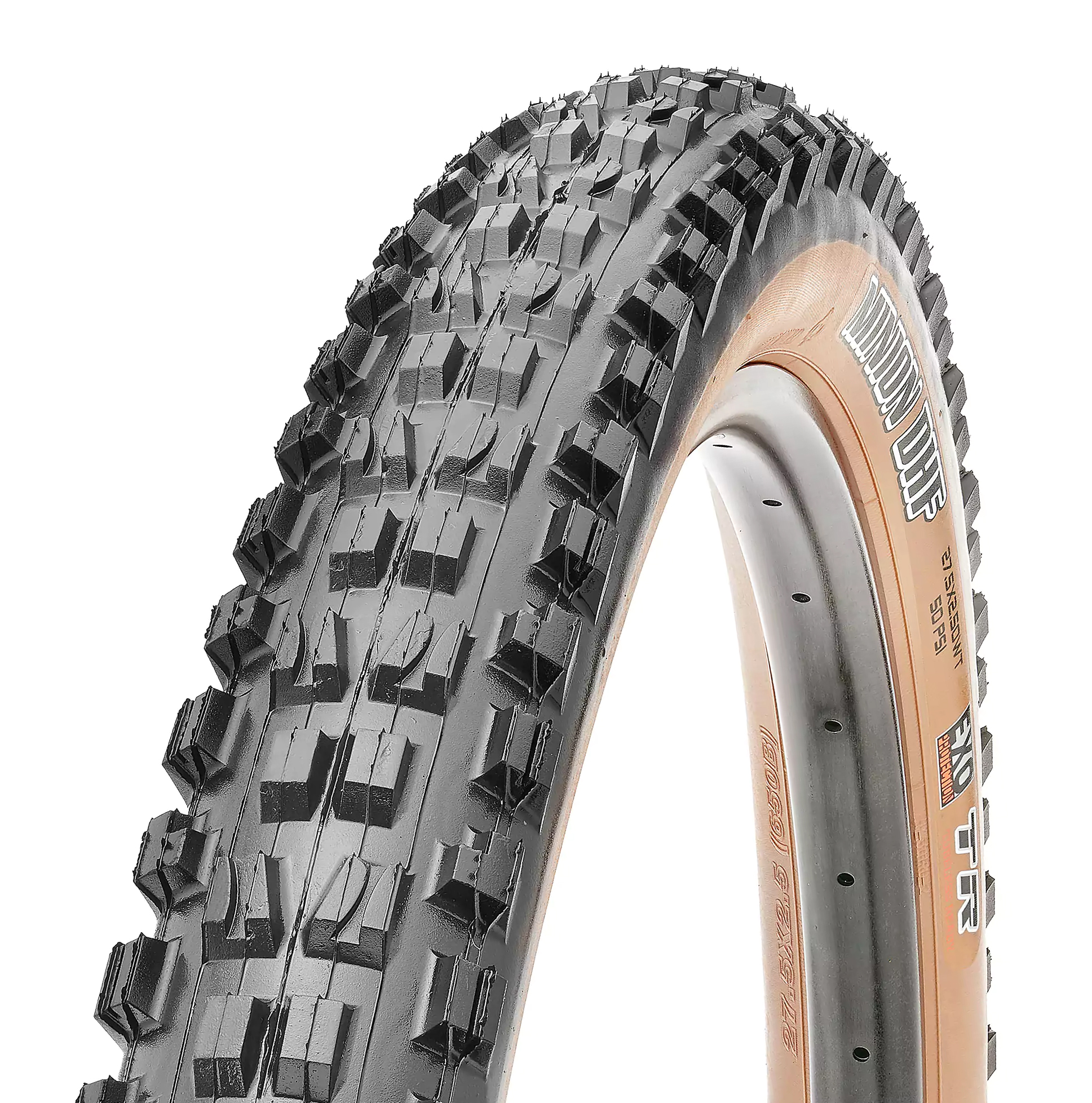 Покрышка 29x2.50WT Maxxis MINION DHF, 60TPI, Foldable, EXO/TR/TANWALL фото 