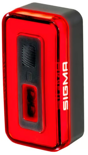 Мигалка задня Sigma Sport NYTE 70, 6 режимів роботи + стоп-сигнал фото 