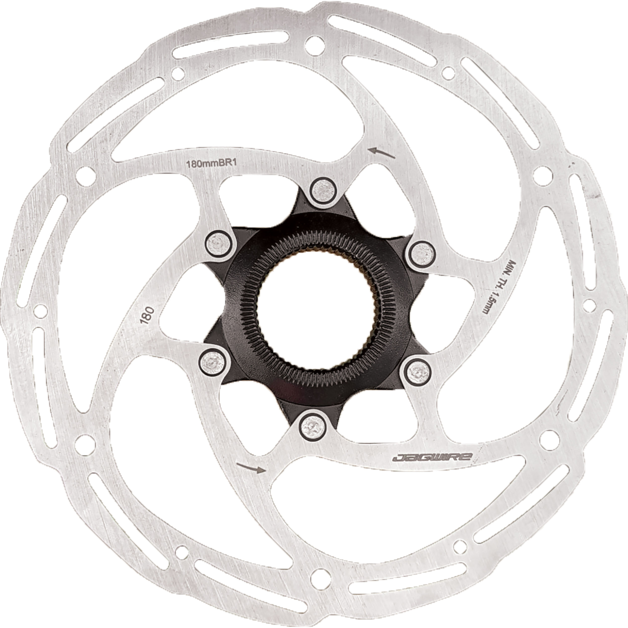 Ротор JAGWIRE DCR111 Basics BR1 Disc Brake Rotor - Centerlock - 160mm фото 