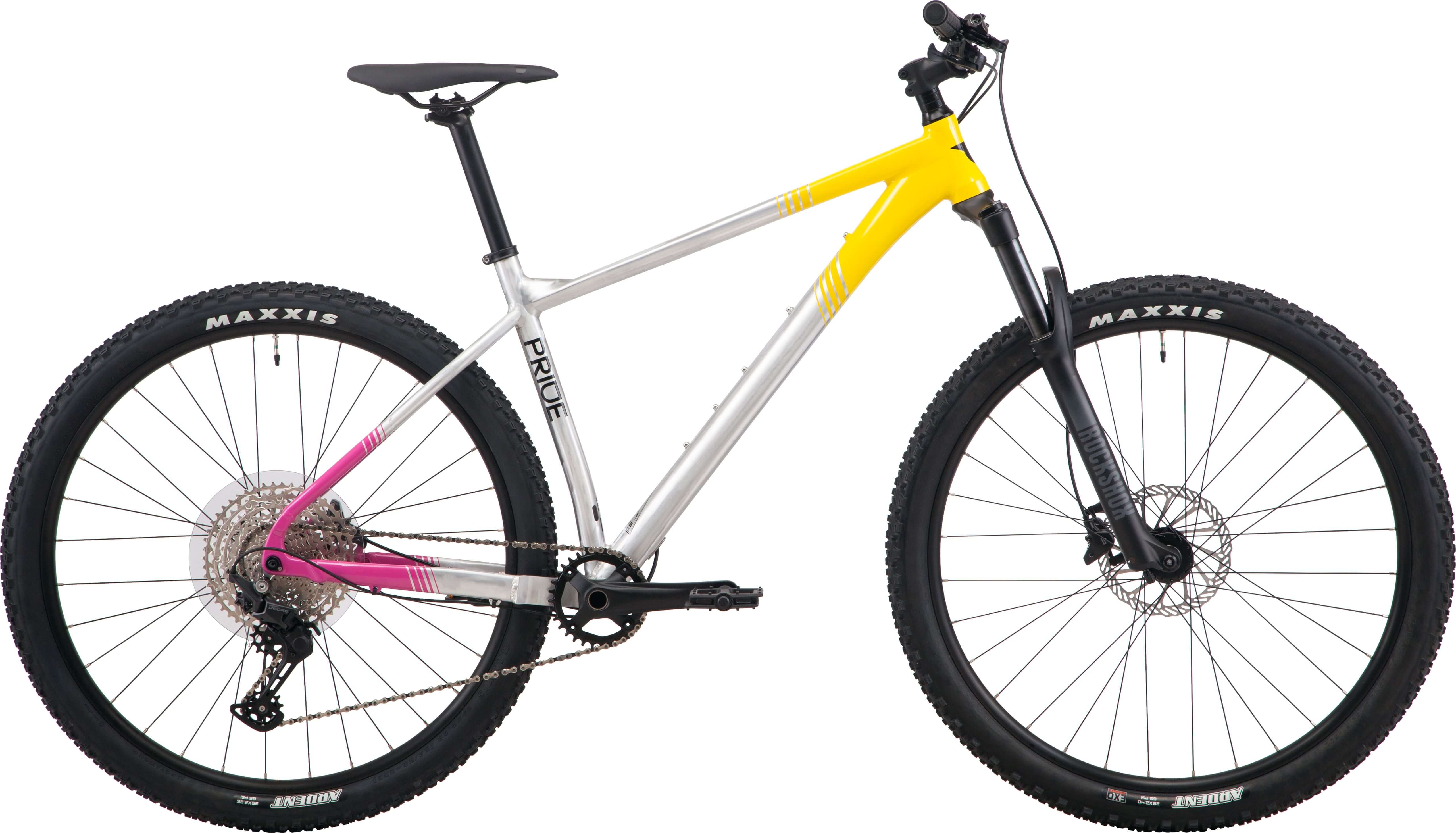 Велосипед 29" Pride REVENGE 9.2 рама - XL 2023 жовтий фото 