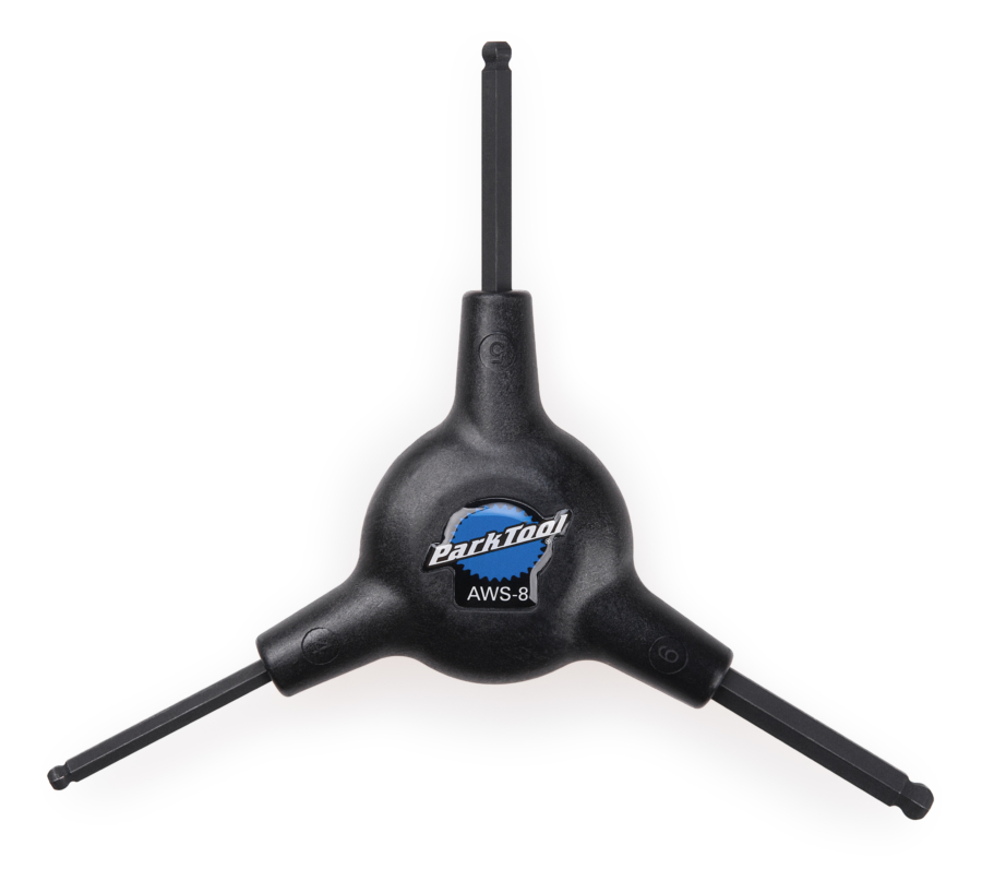 Набір шестигранників Park Tool AWS-8 4mm, 5mm, 6mm з кульковим накінечником фото 