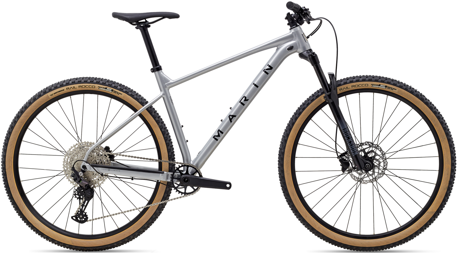 Велосипед 29" Marin TEAM MARIN 1 рама - M Gloss Chrome/Black A3 фото 