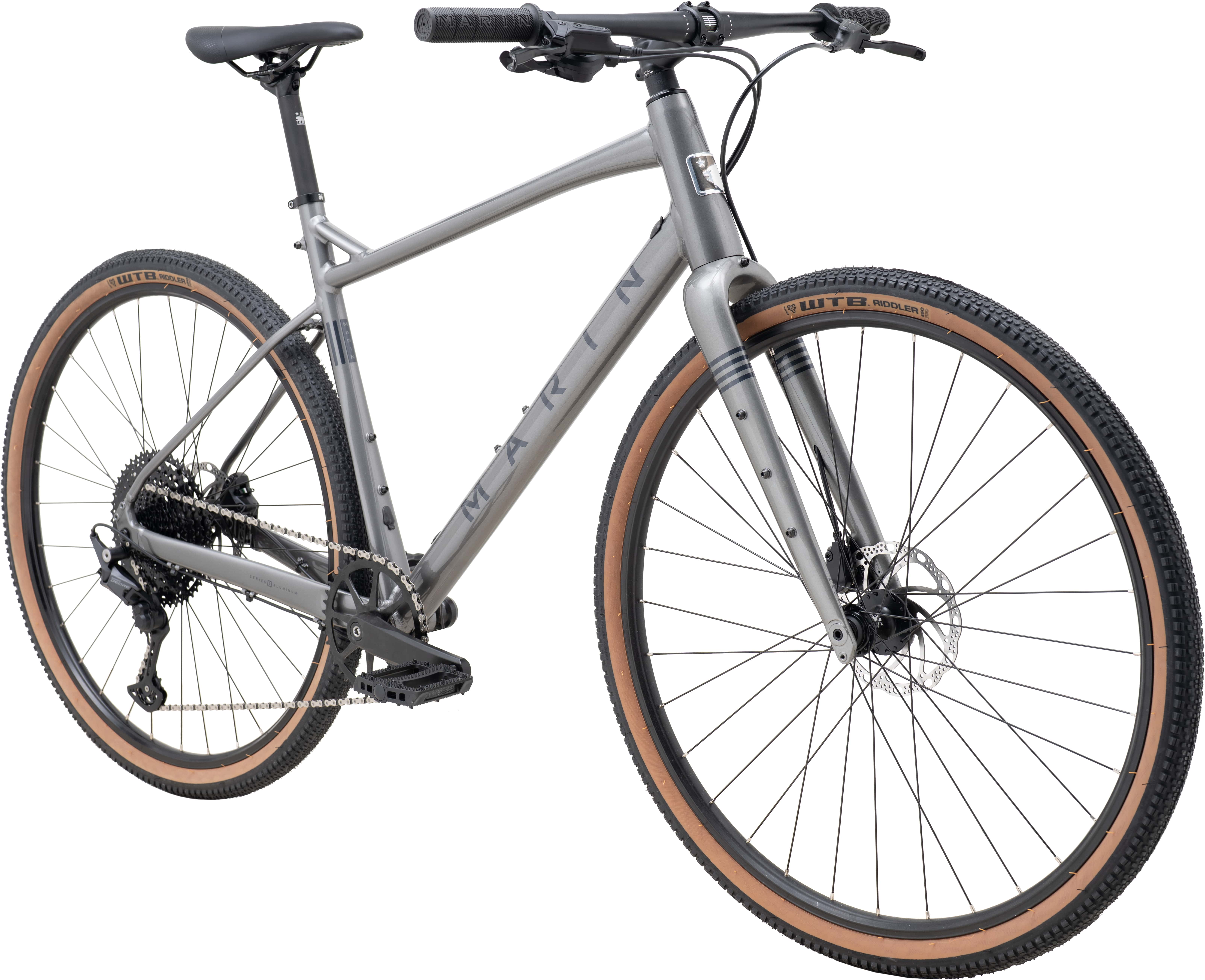 Велосипед 28" Marin DSX 1 рама - S Gloss Black Chrome/Charcoal A5 фото 2