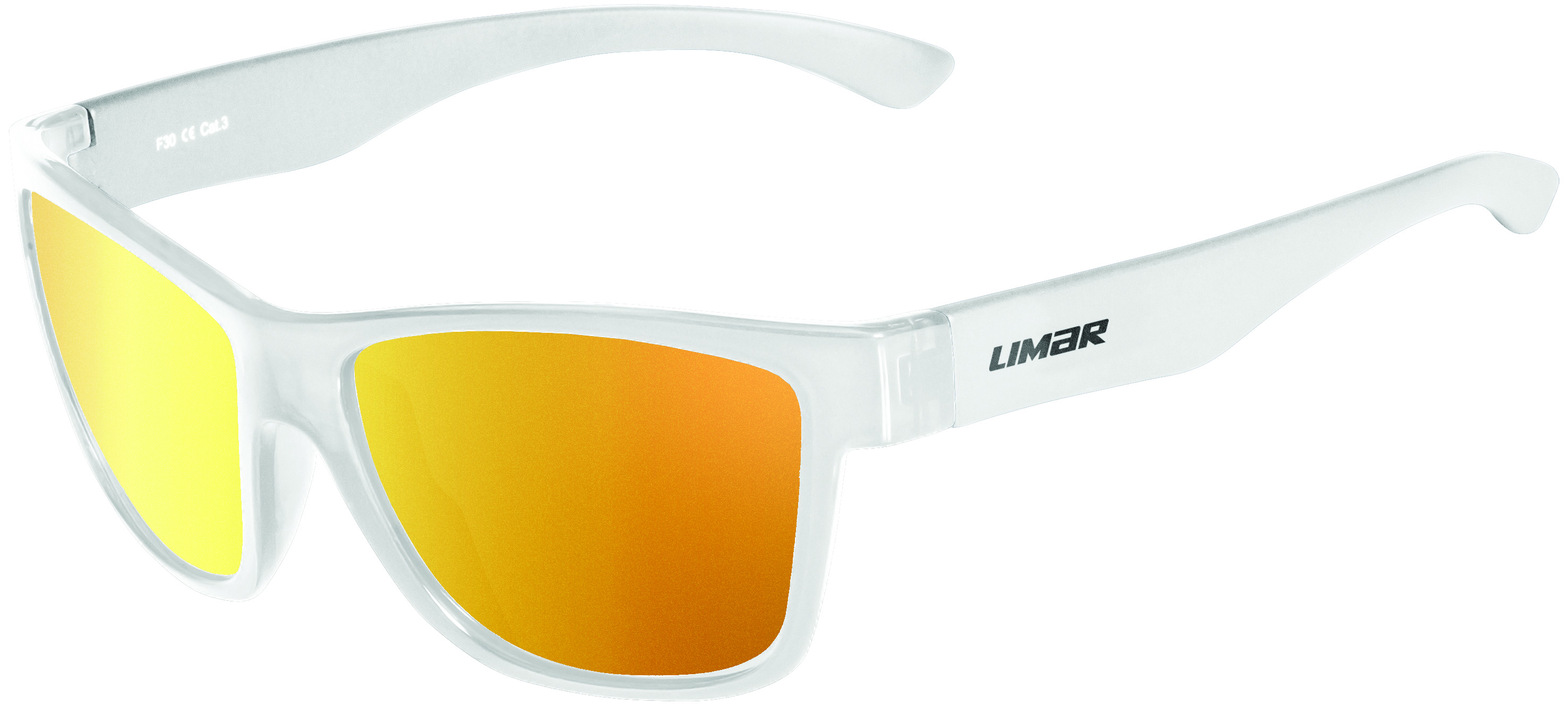 Очки Limar F30 PC белые с одной поликарбонатной линзой фото 
