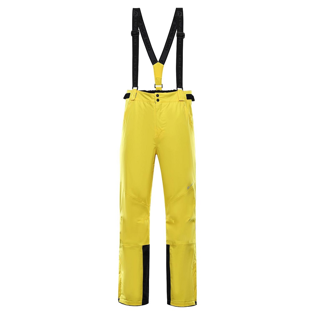 Штани Alpine Pro SANGO 8 MPAS477 224 чоловічі, розмір M, жовті фото 