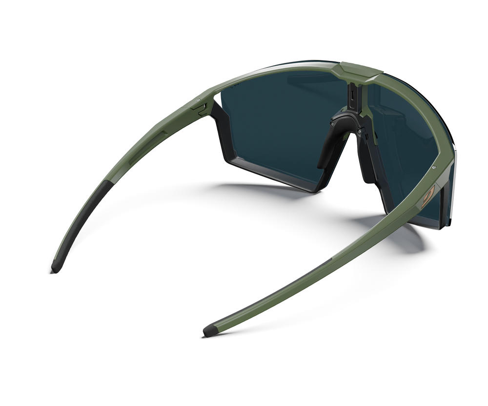 Окуляри Julbo EDGE SPECTRON 3+SPECTRON 0, хакі, червона+прозора лінзи фото 5