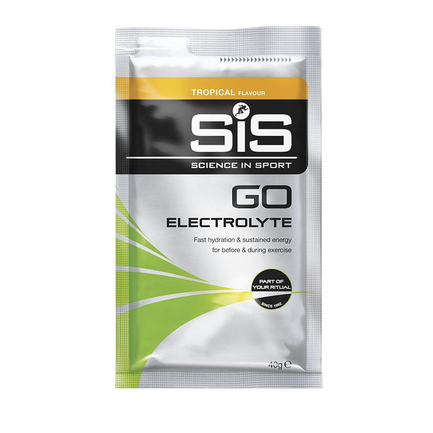 Ізотоніки з електролітами в порошку SIS GO ELECTROLYTE, Тропічні фрукти, 40г фото 2