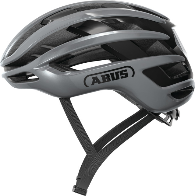 Шлем ABUS AIRBREAKER 2.0, размер M (54-58 см), Graphite Silver фото 