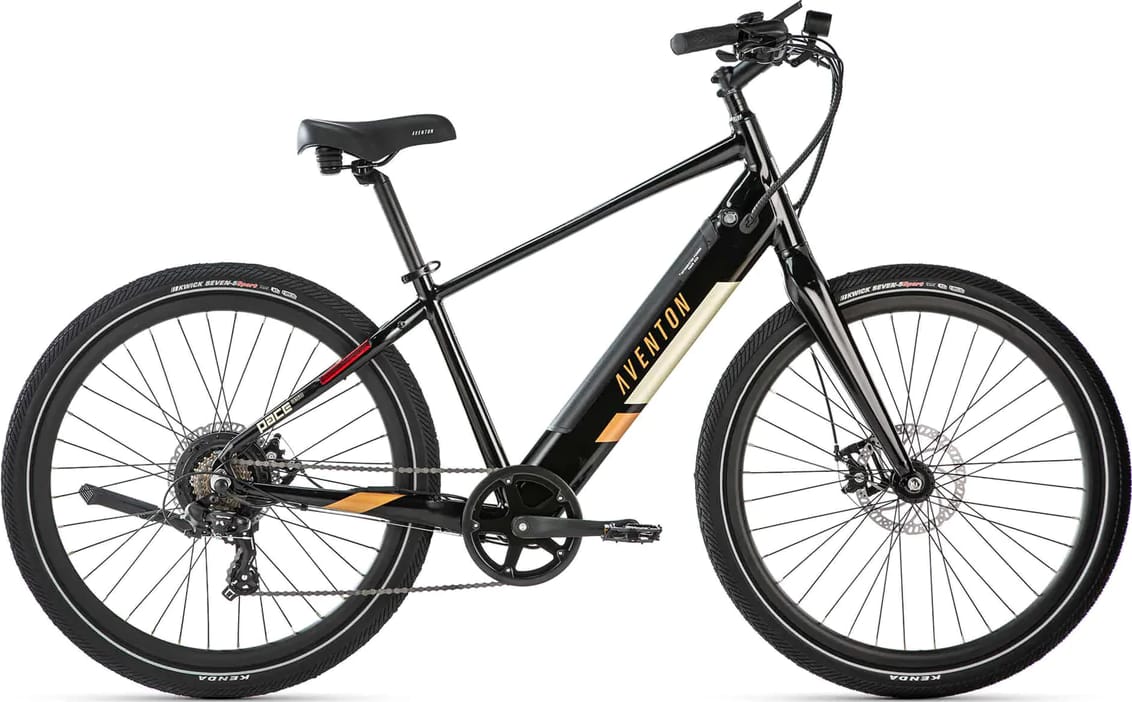 Электровелосипед 27,5" Aventon Pace 350 рама - M Midnight Black A3 фото 