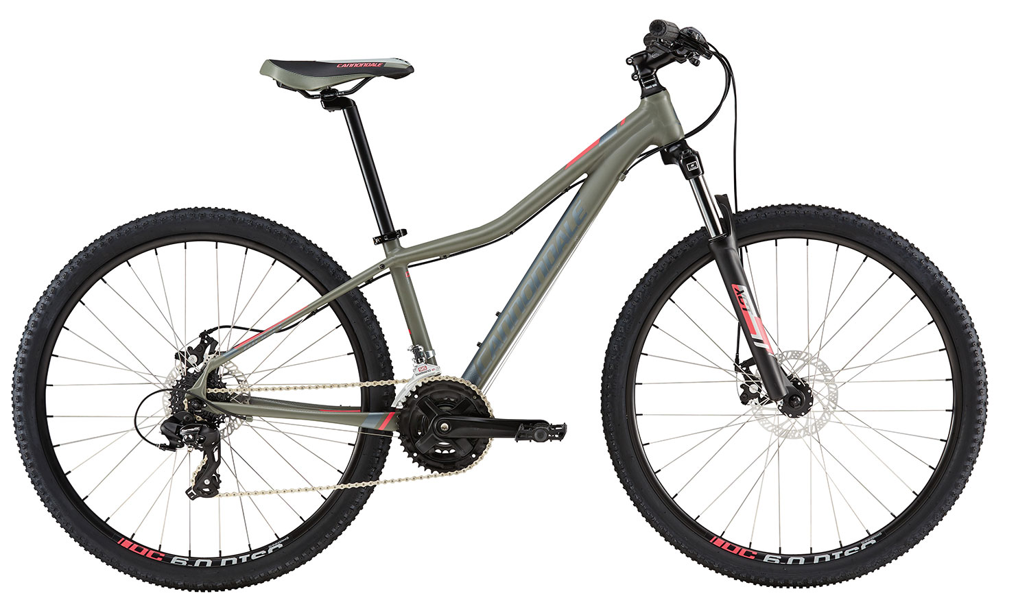 Велосипед 27,5 "Cannondale TRAIL TANGO 8 Feminine рама - S хакі 2016 фото 