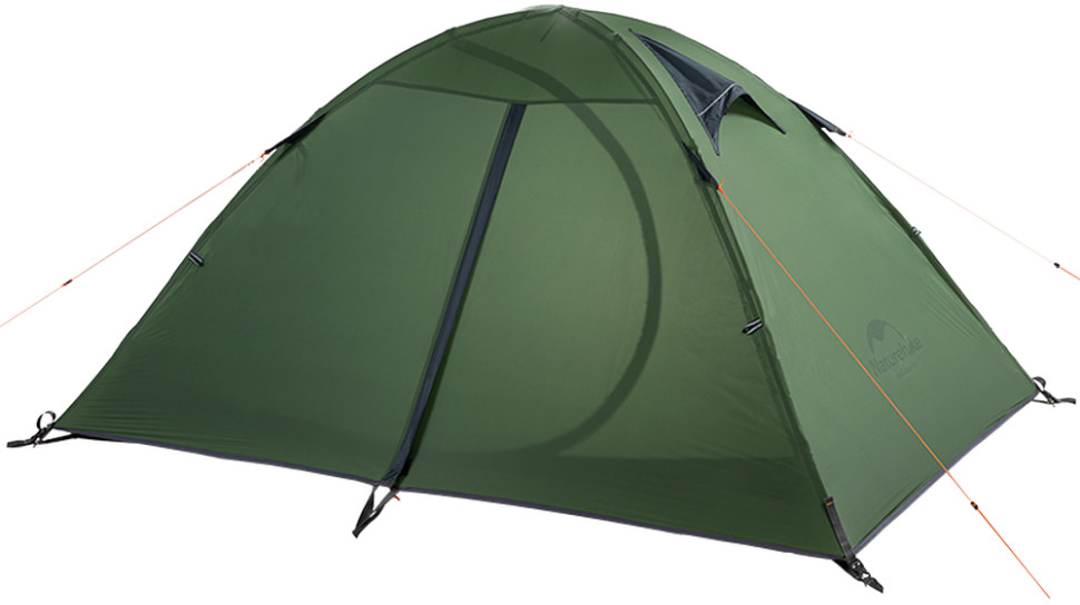 Палатка двухместная Naturehike NH15Z006-P, темно-зеленая фото 