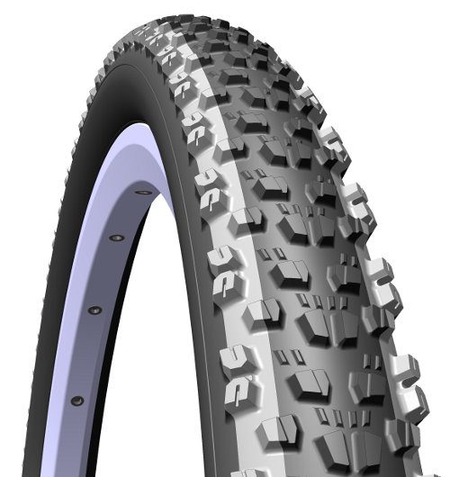Покришка 26x2.00 (52-559) Mitas CHARYBDIS TD V95 Tubeless Supra (LC) чорно-сіра фото 1