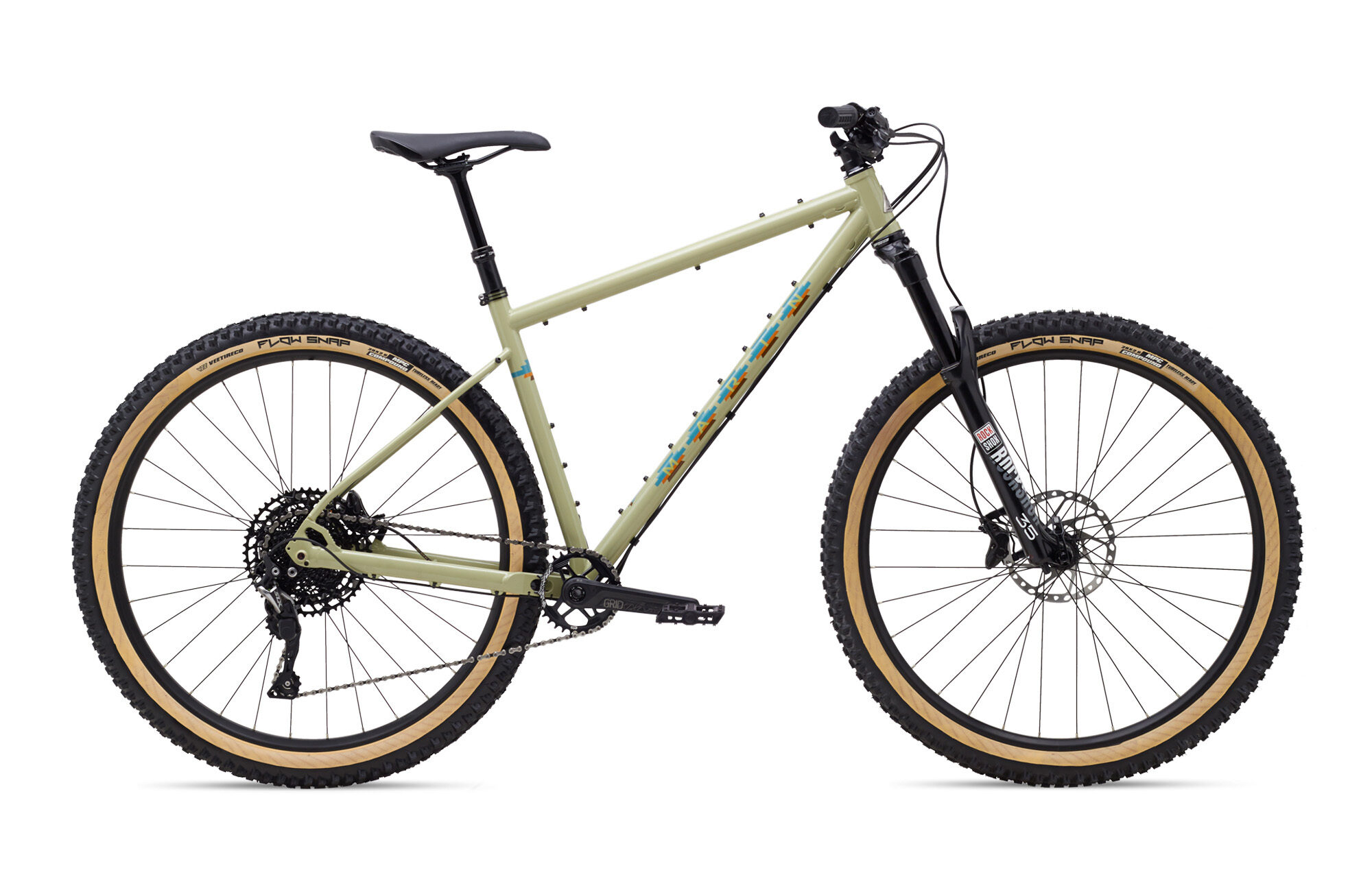 Велосипед 29 "Marin PINE MOUNTAIN 2 рама - XL 2020 Gloss Sage Green/Teal/Orange/Brown