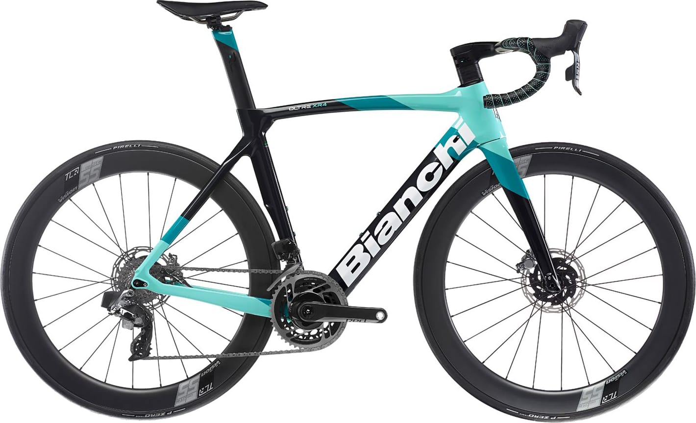 Велосипед 28" Bianchi OLTRE XR4 CV Red eTap AXS рама - 59 см Graphite/CK16/White A3 фото 