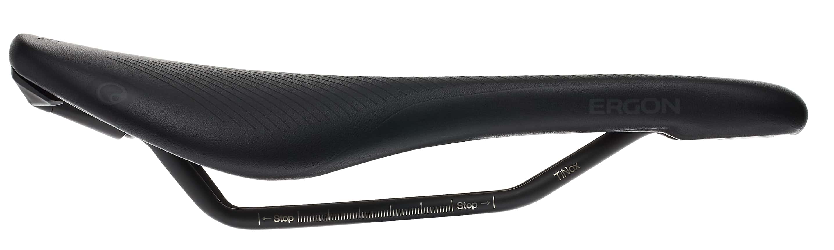 Седло Ergon SR Pro Women M/L, 152 мм, Stealth, черное фото 3