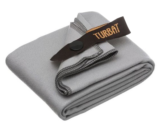 Рушник Turbat Lagoon S light grey, розмір S, сіре фото 