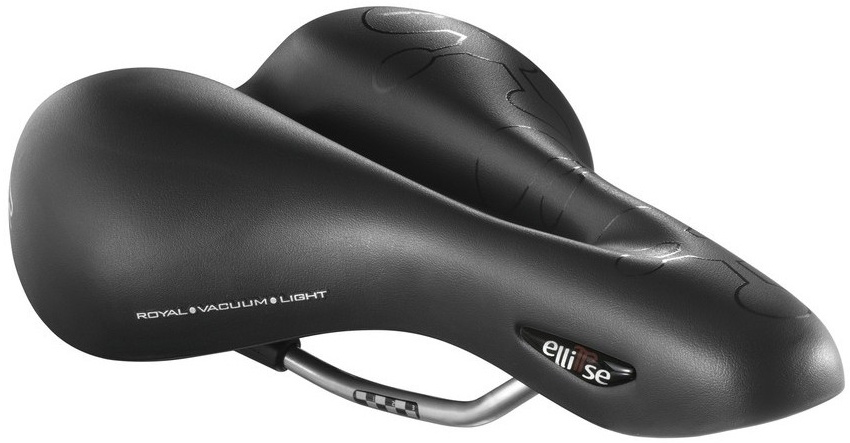 Седло Selle Royal Premium Ellipse Moderate база-сталь Xsenium (муж.) черный фото 