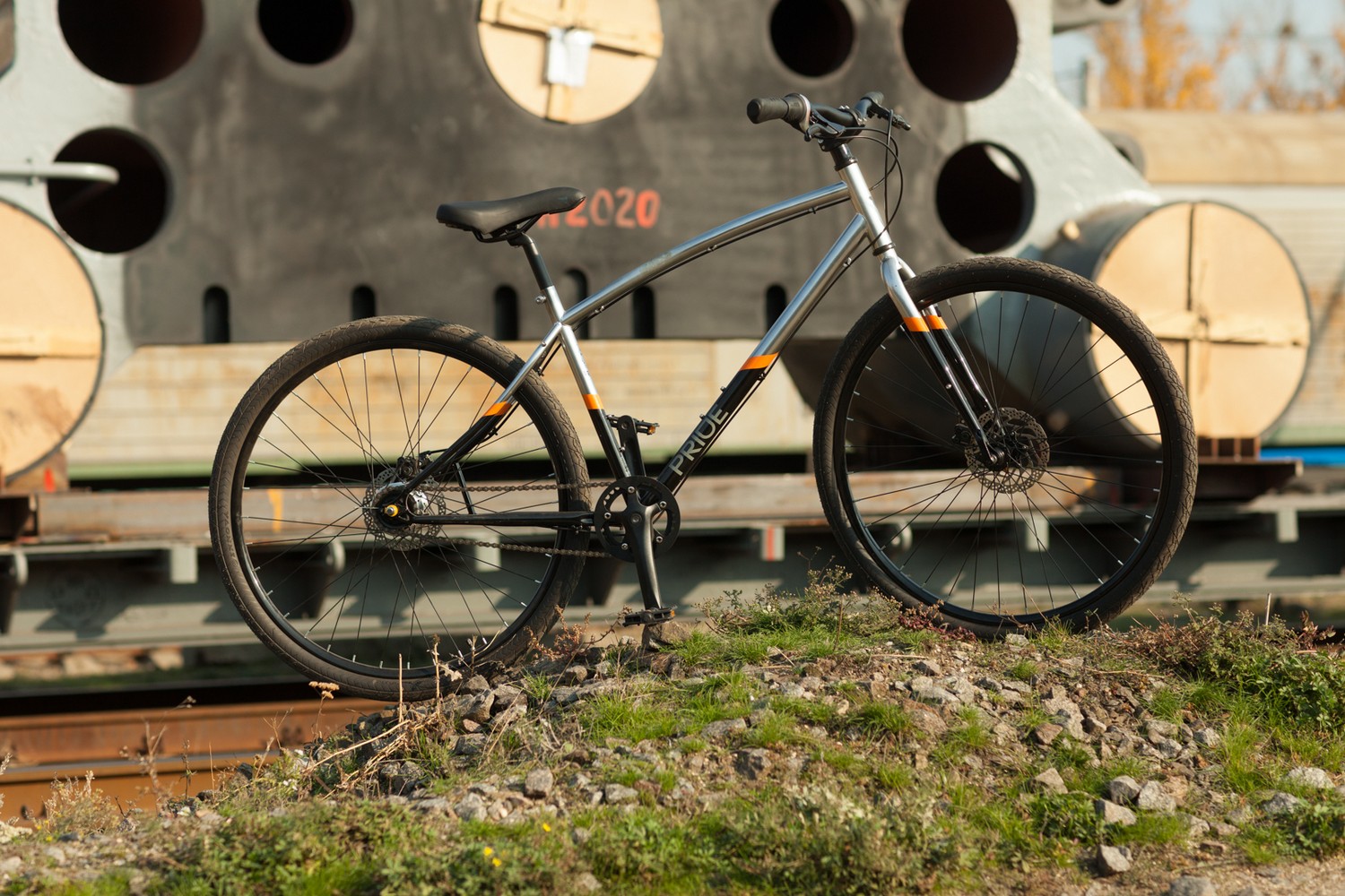 Велосипед 28" Pride ROCKSTEADY 8.3 рама - M BLACK/GRAY A0 фото 3