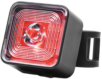 Блимавка задня Green Cycle Cube, COB LED, 100 Люмен; 5 режимів фото 