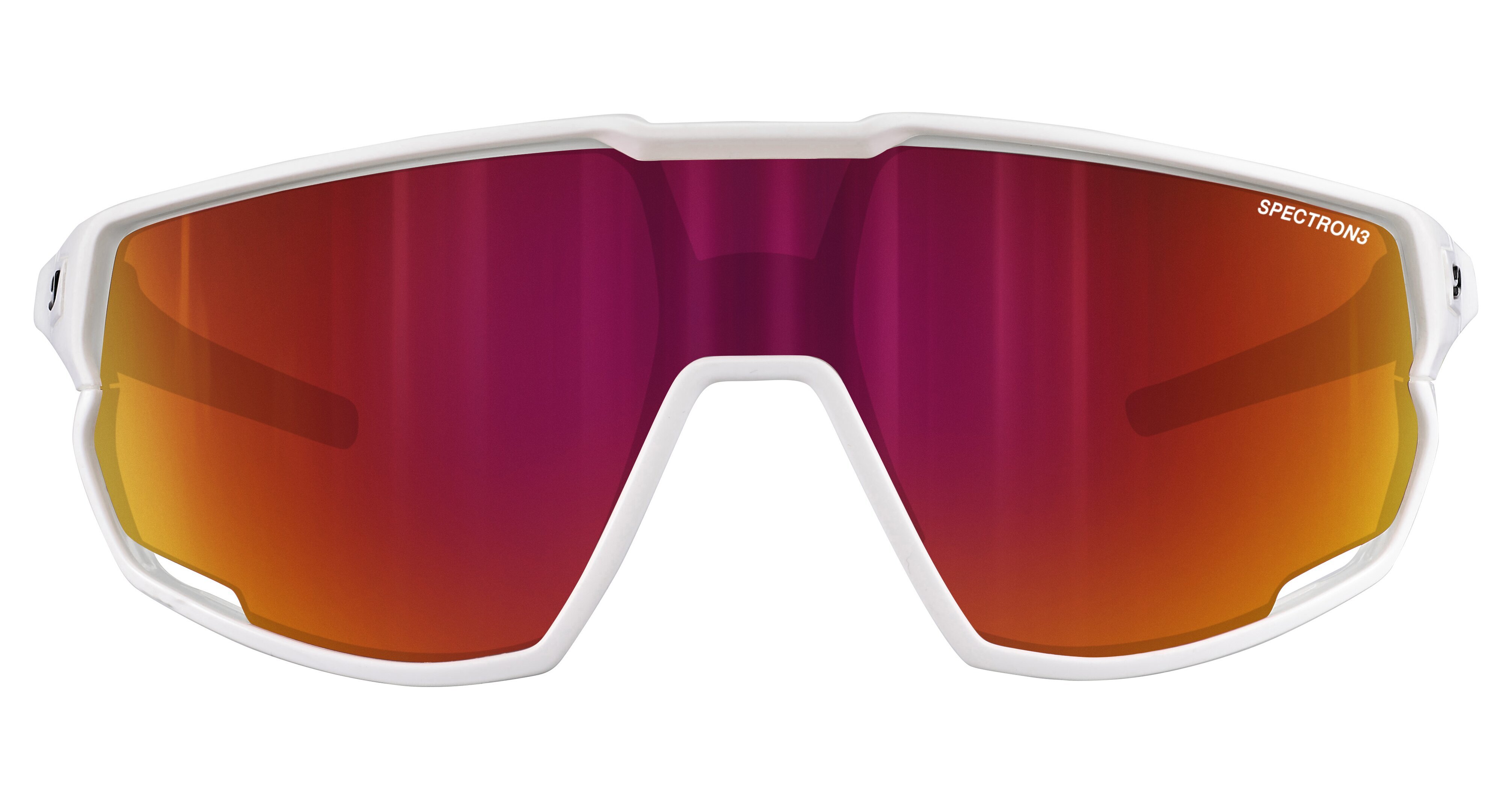 Очки Julbo RUSH SPECTRON 3, белые, красная линза фото 2