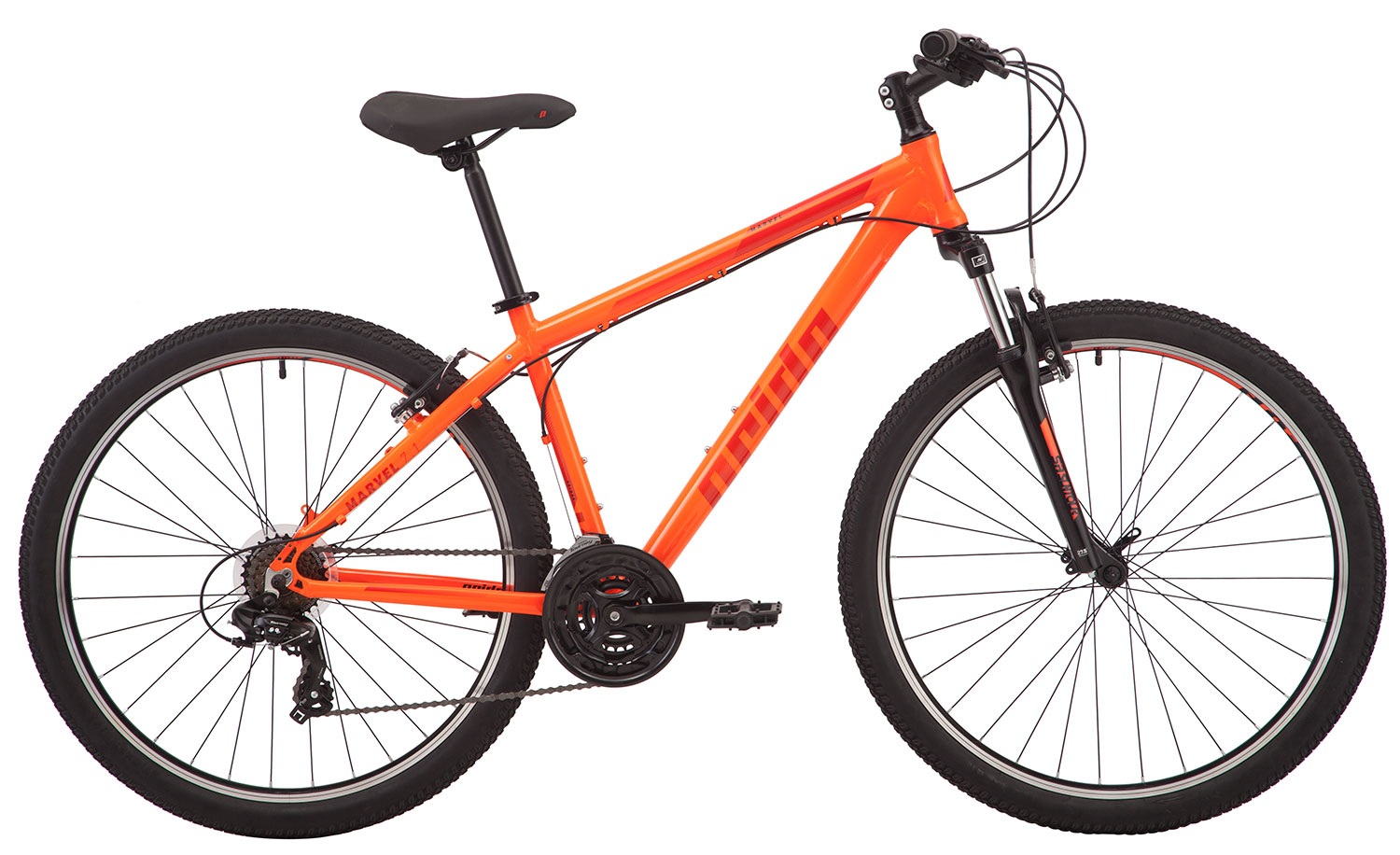 Велосипед 27,5" Pride MARVEL 7.1 рама - M оранжевый 2018