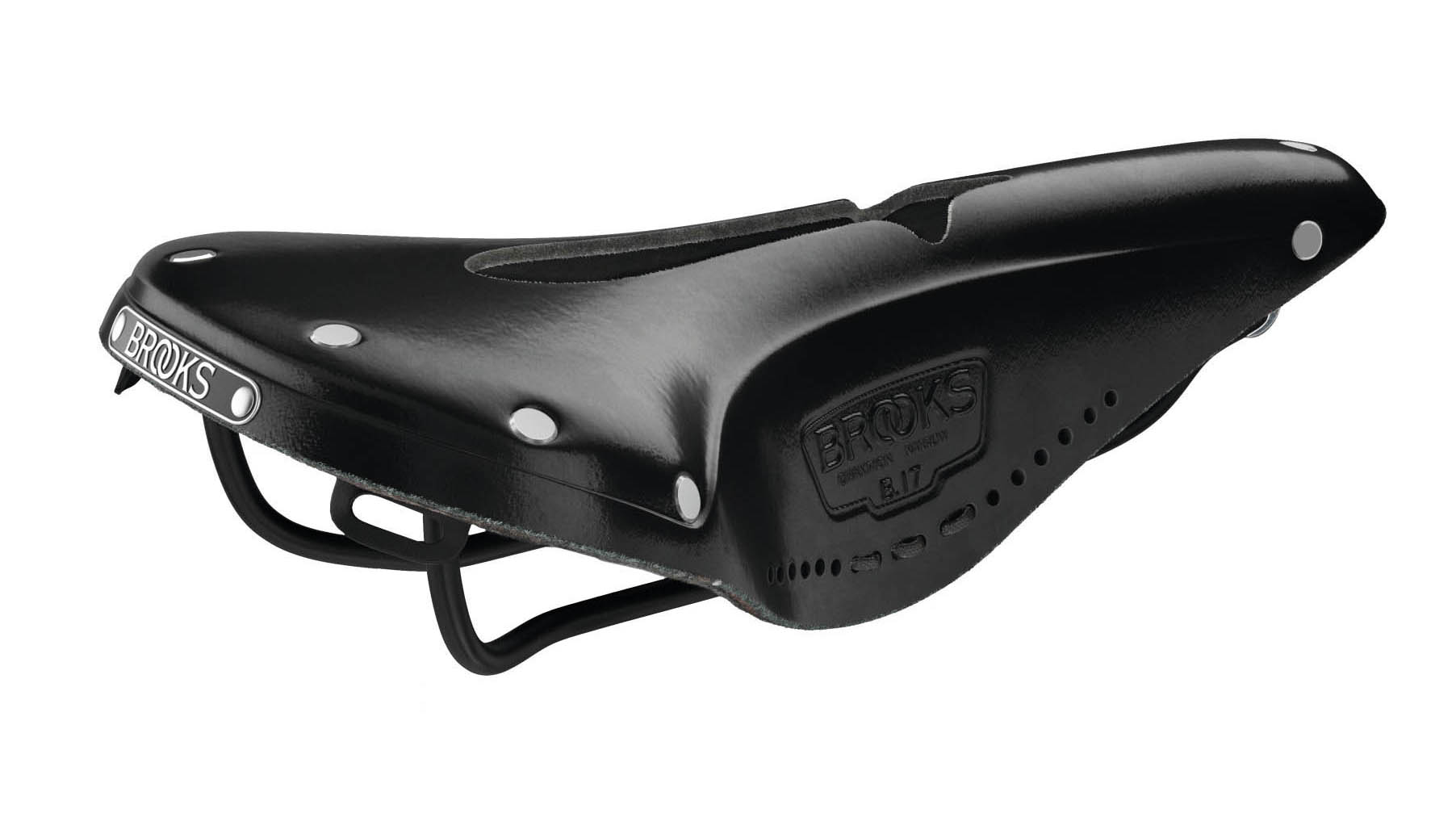 Сідло Brooks B17 Narrow CARVED Black фото 