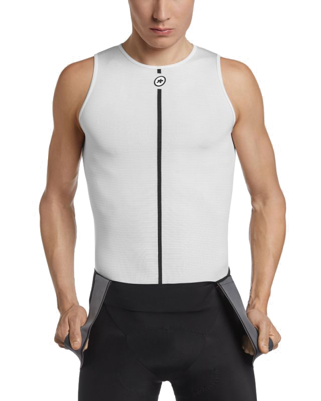 Термобілизна ASSOS Summer NS Skin Layer Holy, біле, III/XLG-TIR фото 3