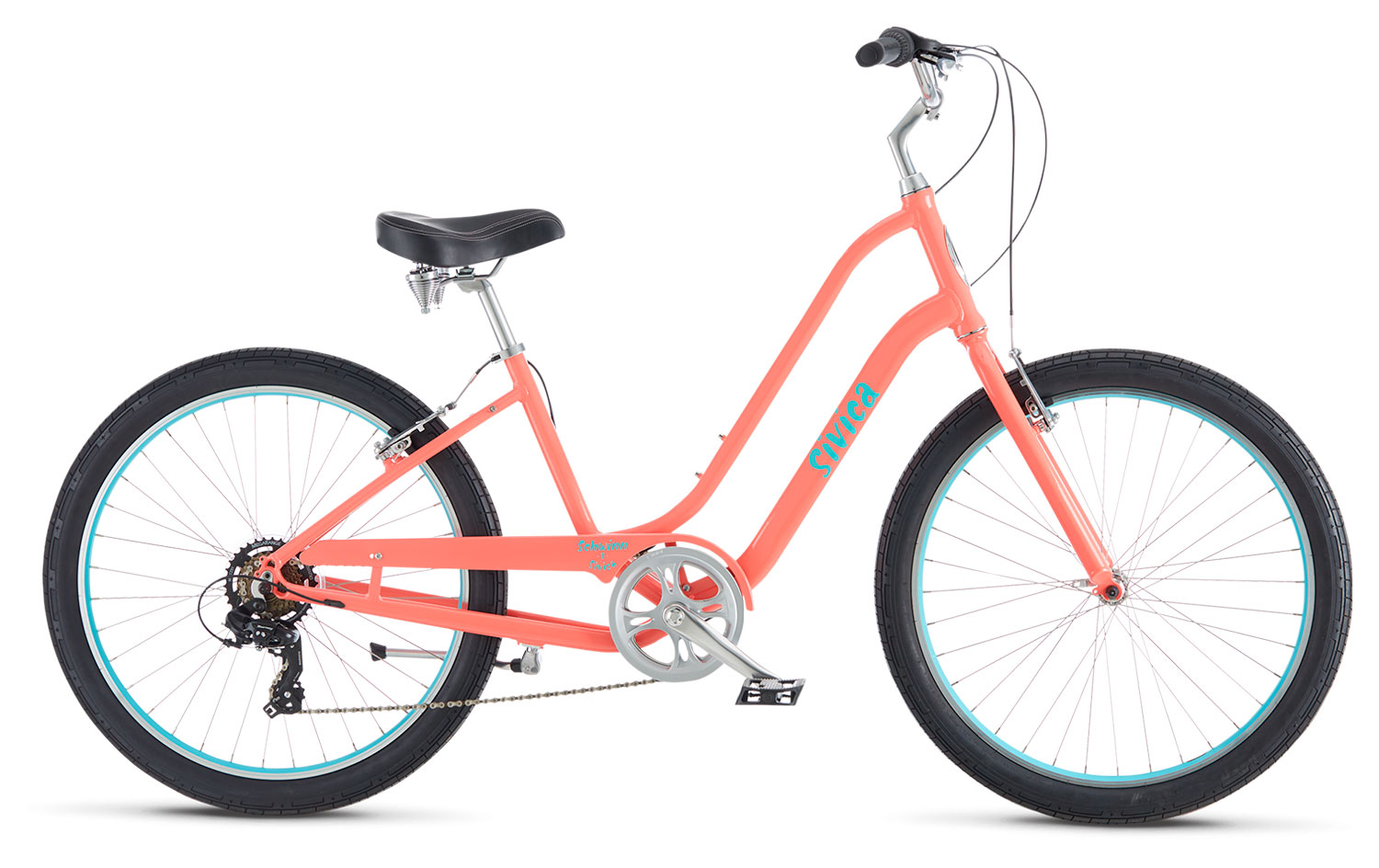 Велосипед 26" Schwinn SIVICA 7 Women корал 2019 фото 