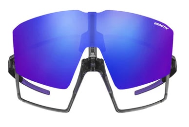 Окуляри Julbo EDGE REACTIV PERFOMANCE 1-3 HIGH CONTRAST, синьо-сірі, фотохромна лінза фото 2