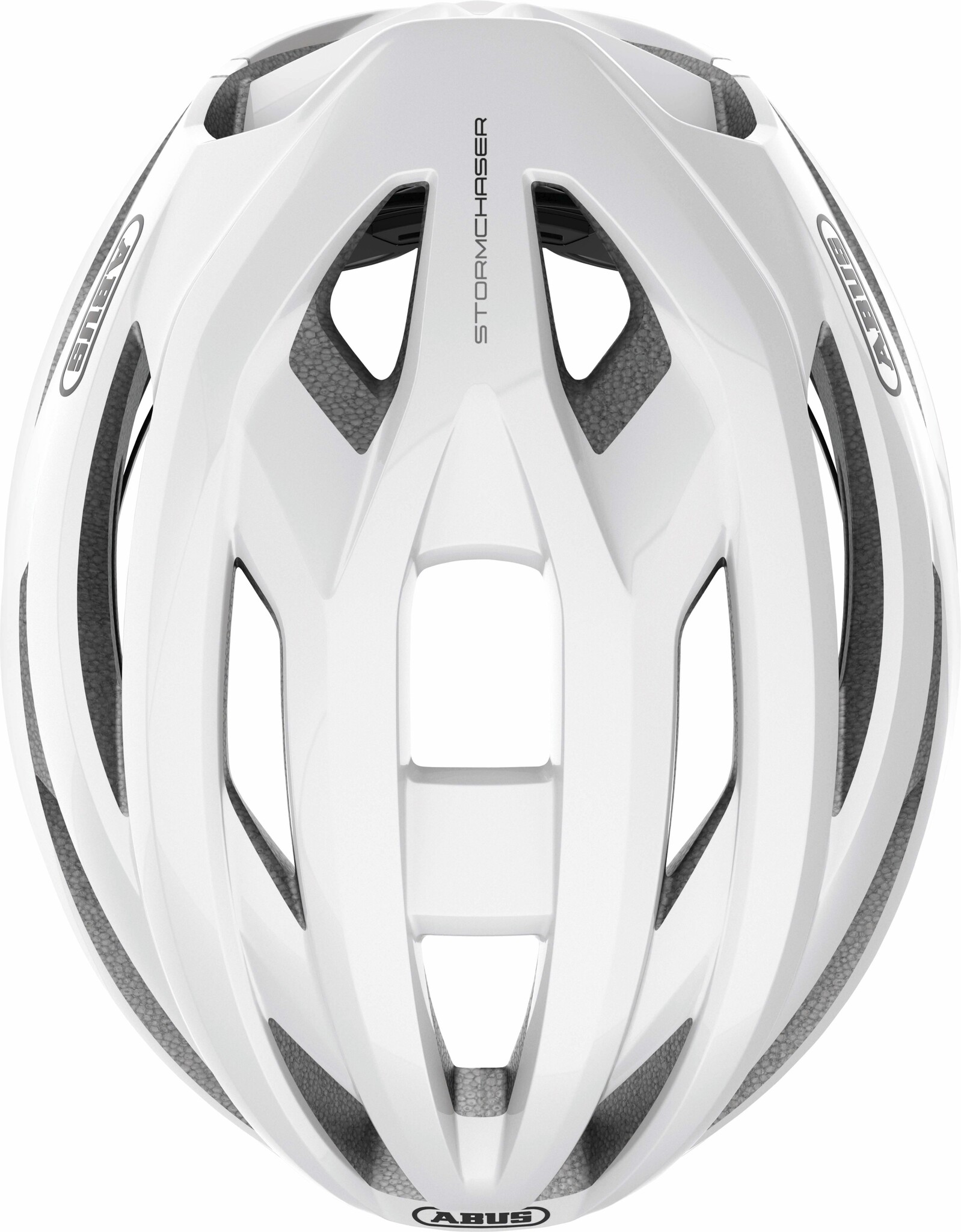 Шлем ABUS STORMCHASER, размер XL (60-63 см), Polar White, бело-черный фото 4