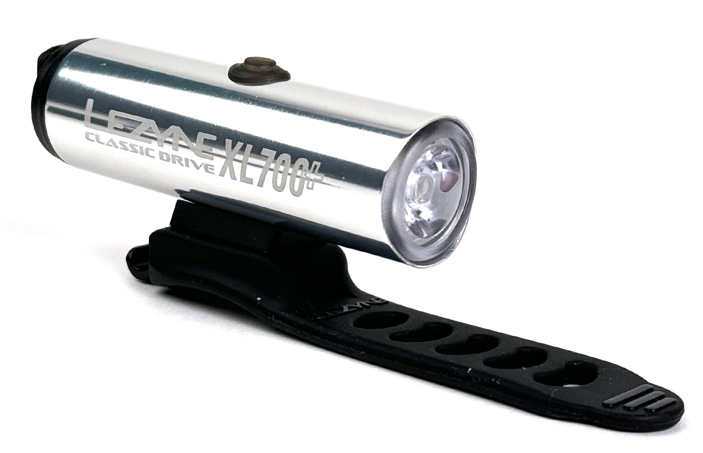 Фара передня Lezyne CLASSIC DRIVE XL 700+, 700 люмен, 7 режимів, срібляста фото 
