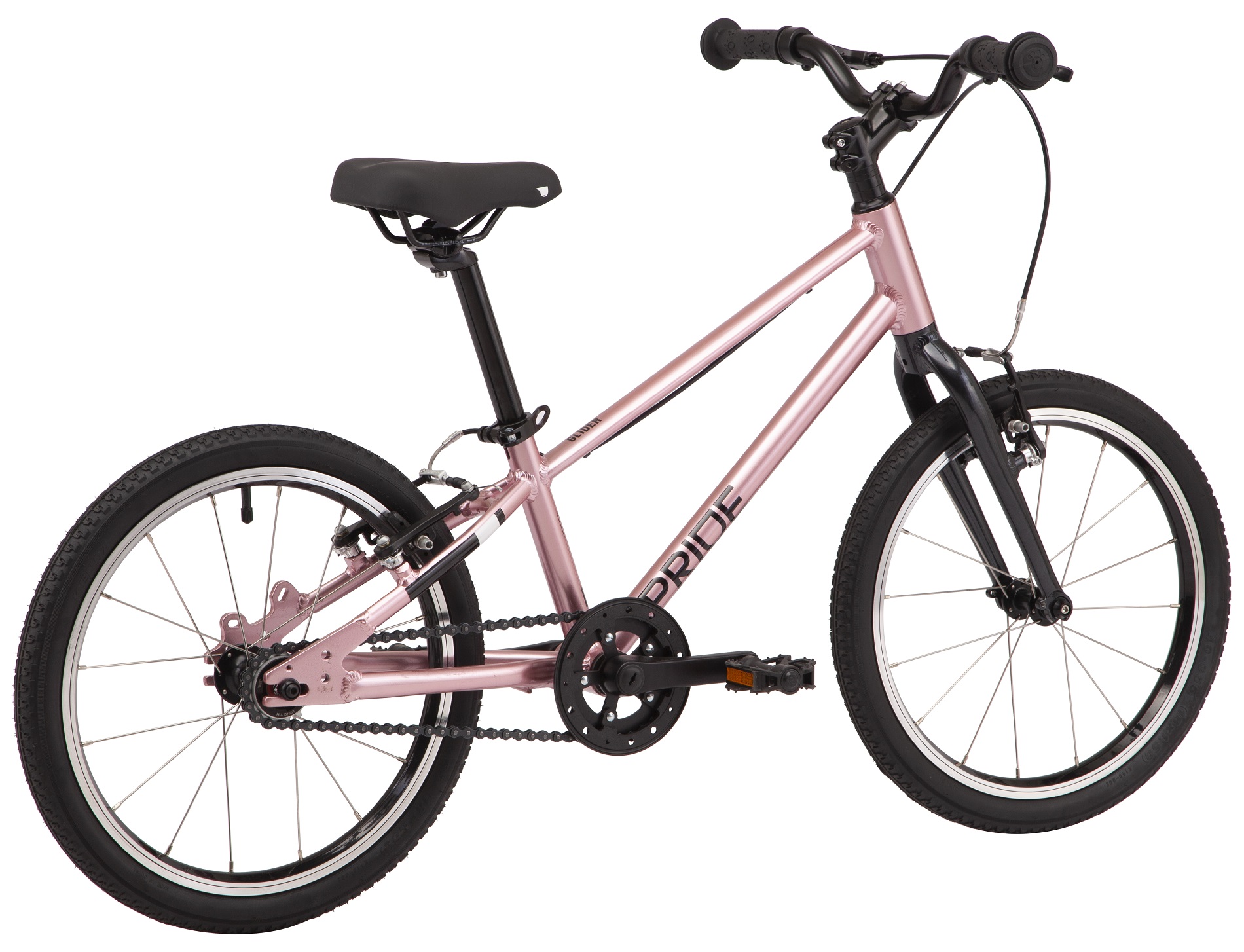 Велосипед 18" Pride GLIDER 18 2023 розовый фото 3