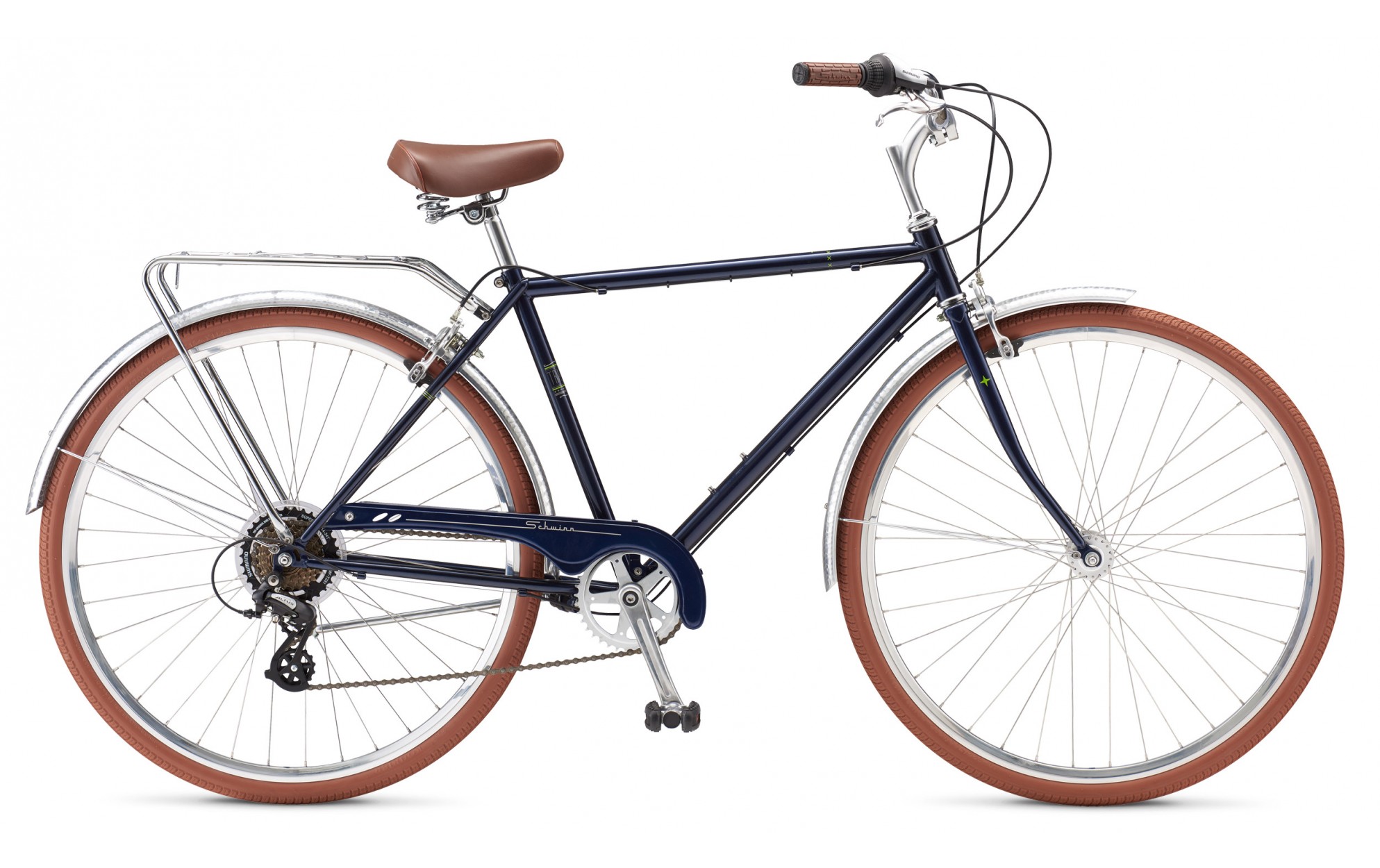 Велосипед 28" Schwinn Traveler M 7-speed Beach Cruiser man рама - 19" navy 2016 фото 