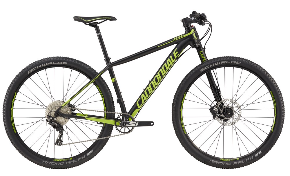 Велосипед 29 "Cannondale F-SI Al 1 рама - L 2017 BBQ чорно-матовий фото 