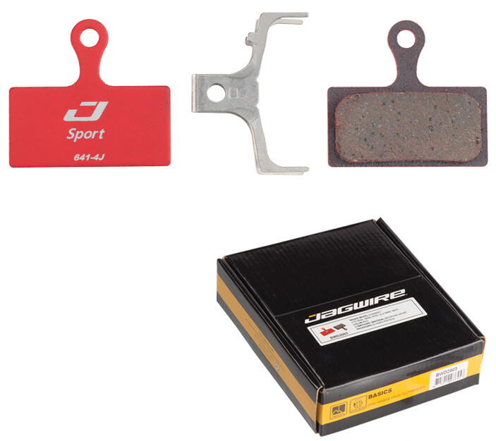 Колодки гальмівні диск JAGWIRE BWD2003 Sport Semi-Metallic Disc Brake Pad (25пар) фото 
