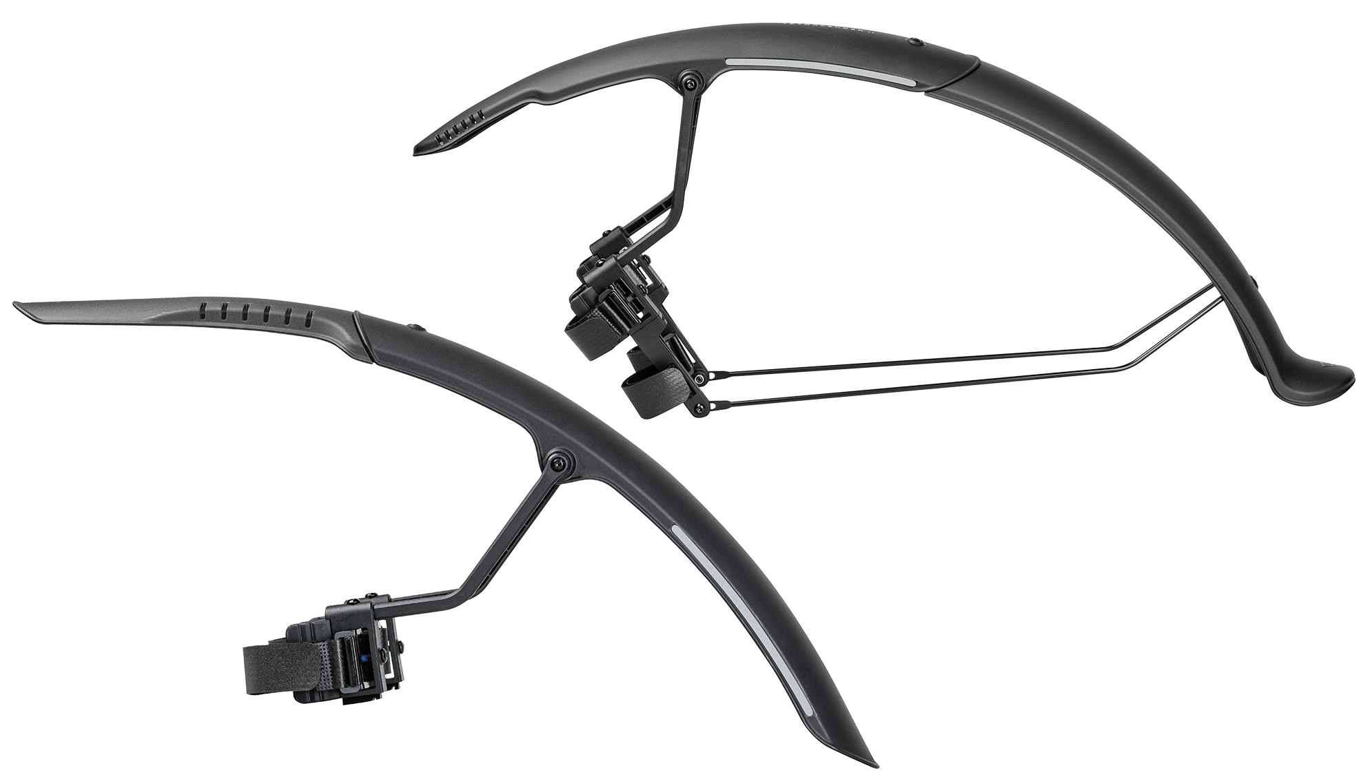 Комплект крил 27.5"-28" Topeak TetraFender G1/G2 650C/700C*50C Gravel, чорний фото 1
